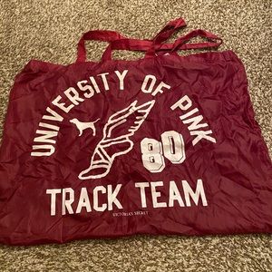 Victoria’s Secret Pink Large Maroon Tote Bag